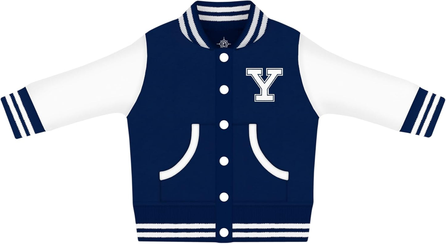 Creative Knitwear College Baby Varsity Jacket for Little Fans