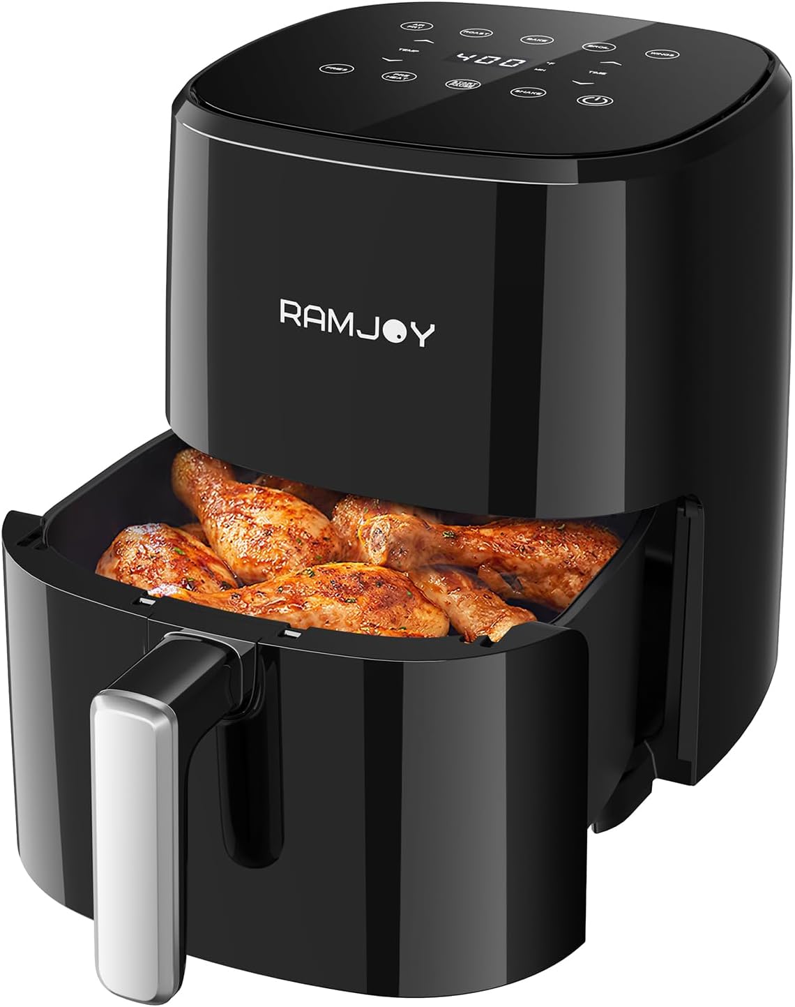 RAMJOY 8-in-1 3.8QT Air Fryer: Compact & Nonstick