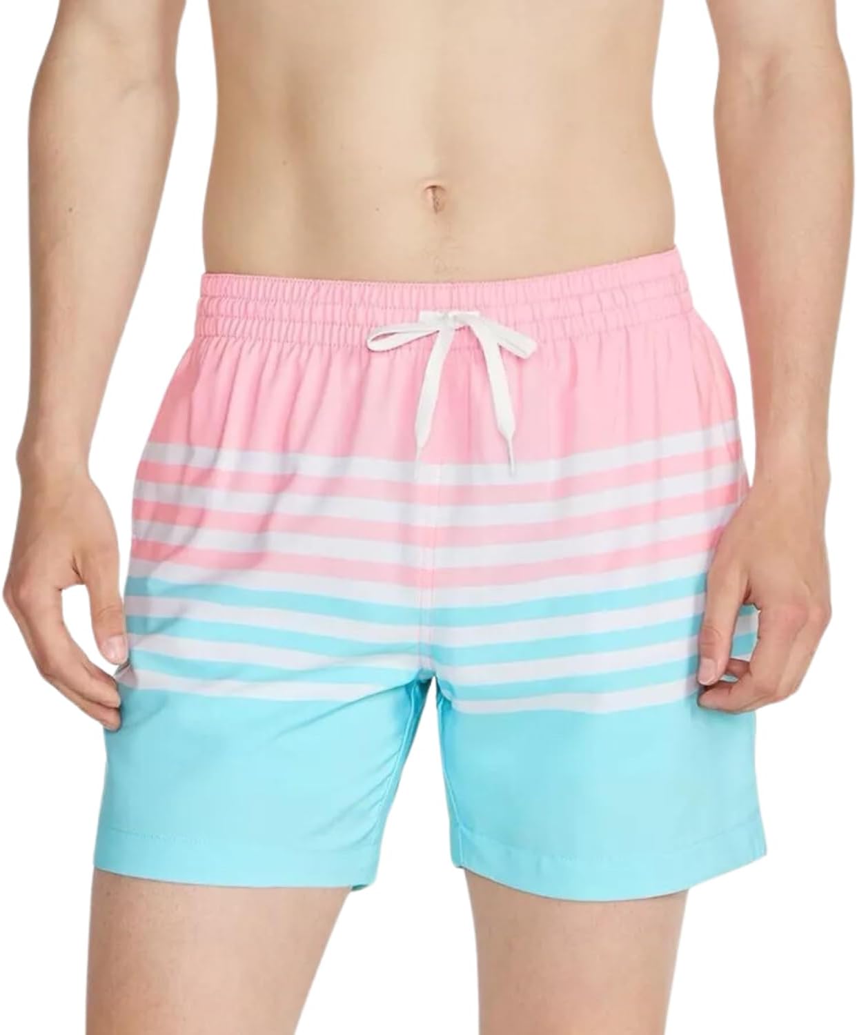 Chubbies Mens Swim Trunks with 4-Way Stretch for Summer Fun