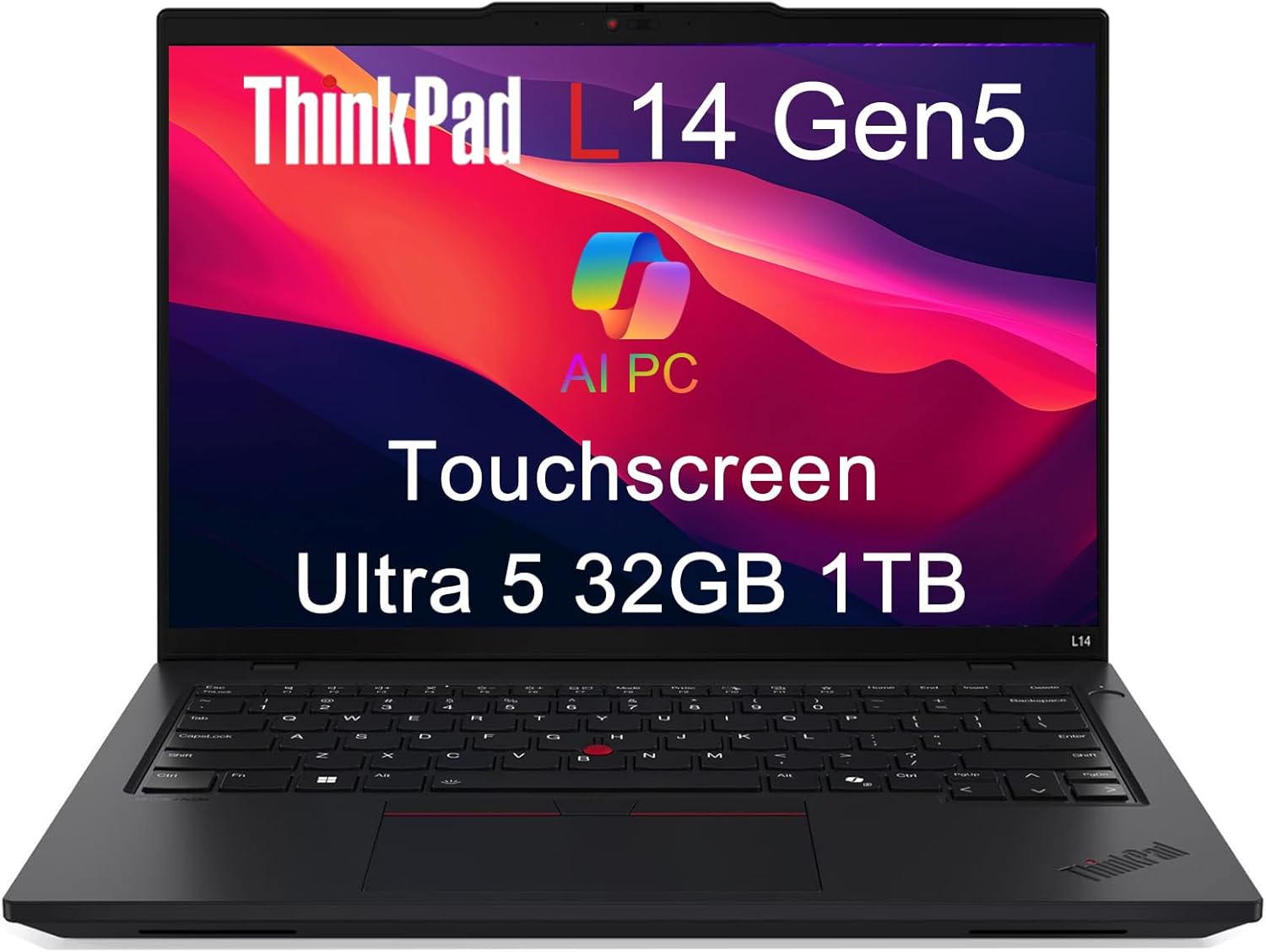 Lenovo ThinkPad L14 Gen 5 Business AI PC Laptop for Professionals
