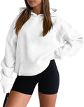 onlypuff Women Pullover Sweatshirt Long Sleeve Hoodies (Style 8LX9)