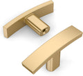 Champagne Bronze Cabinet Knobs 25 Pack - Solid Zinc Alloy, 2 in