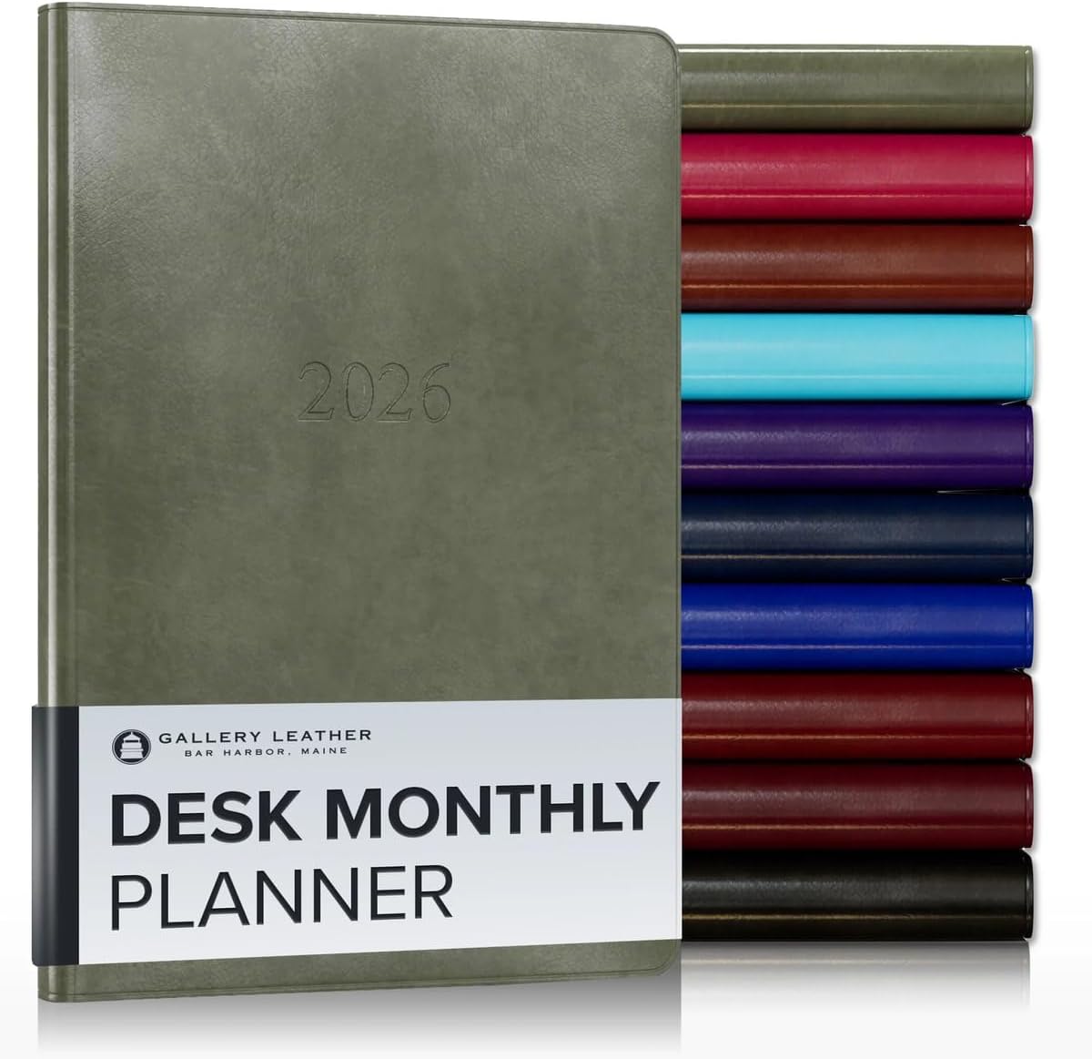 Elegant 18-Month Monthly Planner for 2025-2026 - Acadia Cactus