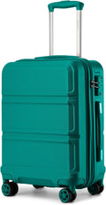 20ft' Carry on Luggage Lightweight Spinner TSA Lock - Turquoise