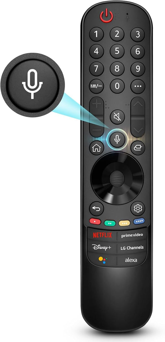 Enhanced LG Smart TV Voice Remote by LOUTOC