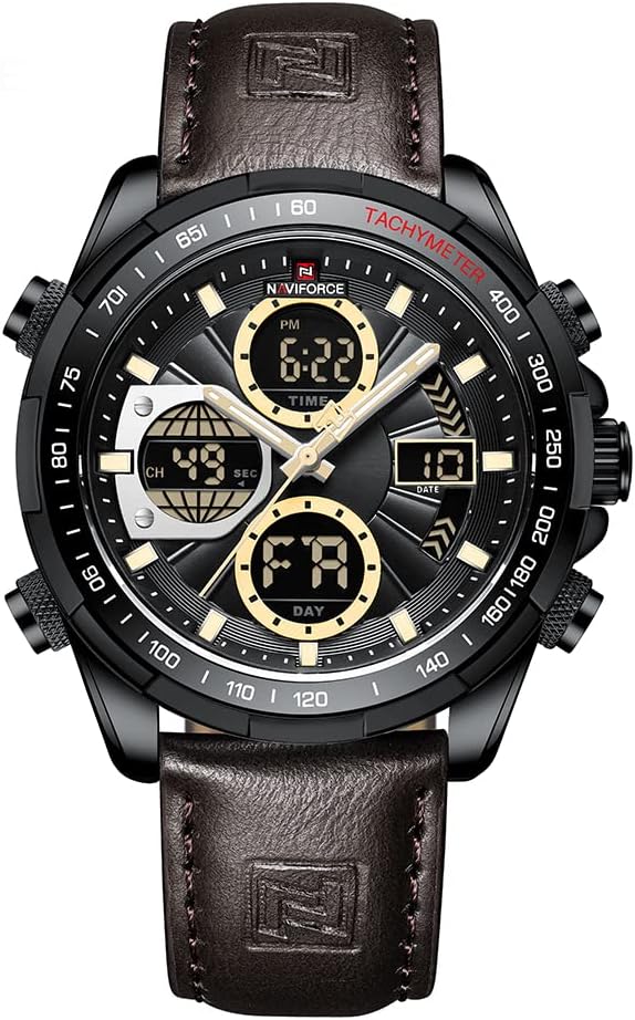 NAVIFORCE Men's Military Digital Watches for Every Occasion