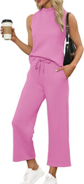Two Piece Sets for Women Summer Outfits - Comfortable Travel Lounge is