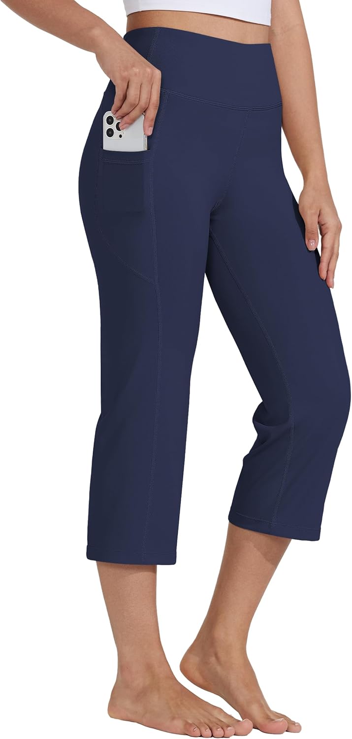 Willit Women's Yoga Capris Pants for Comfort and Style