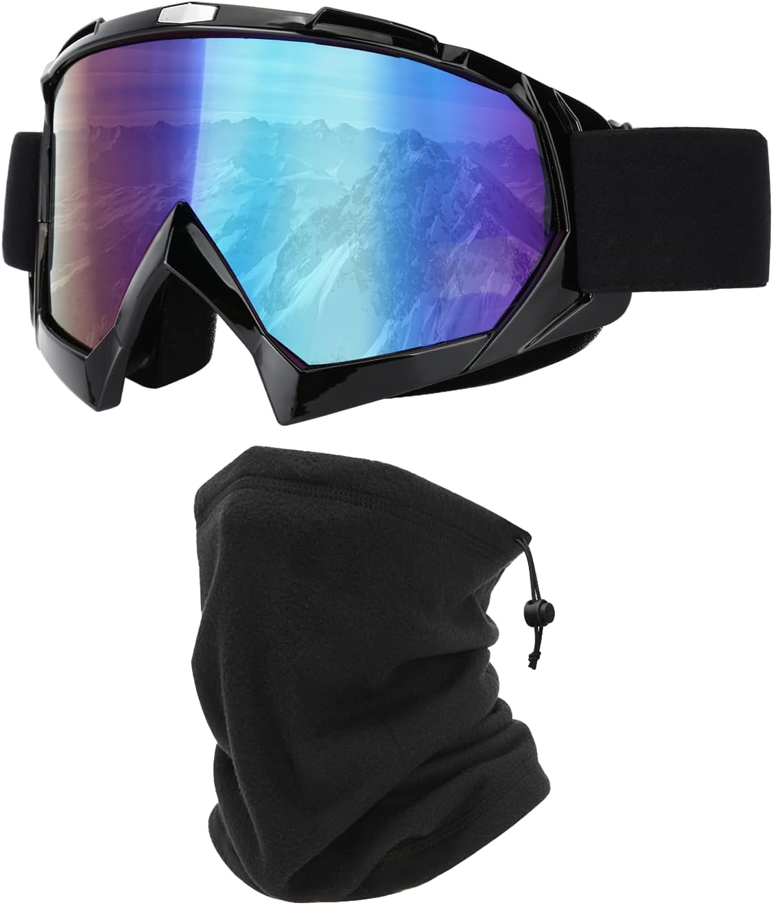Winter Sports Goggles with Face Cover - LJDJ