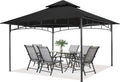 Outdoor Garden Gazebo for Patios 10x12 - Sturdy Steel Frame Shade