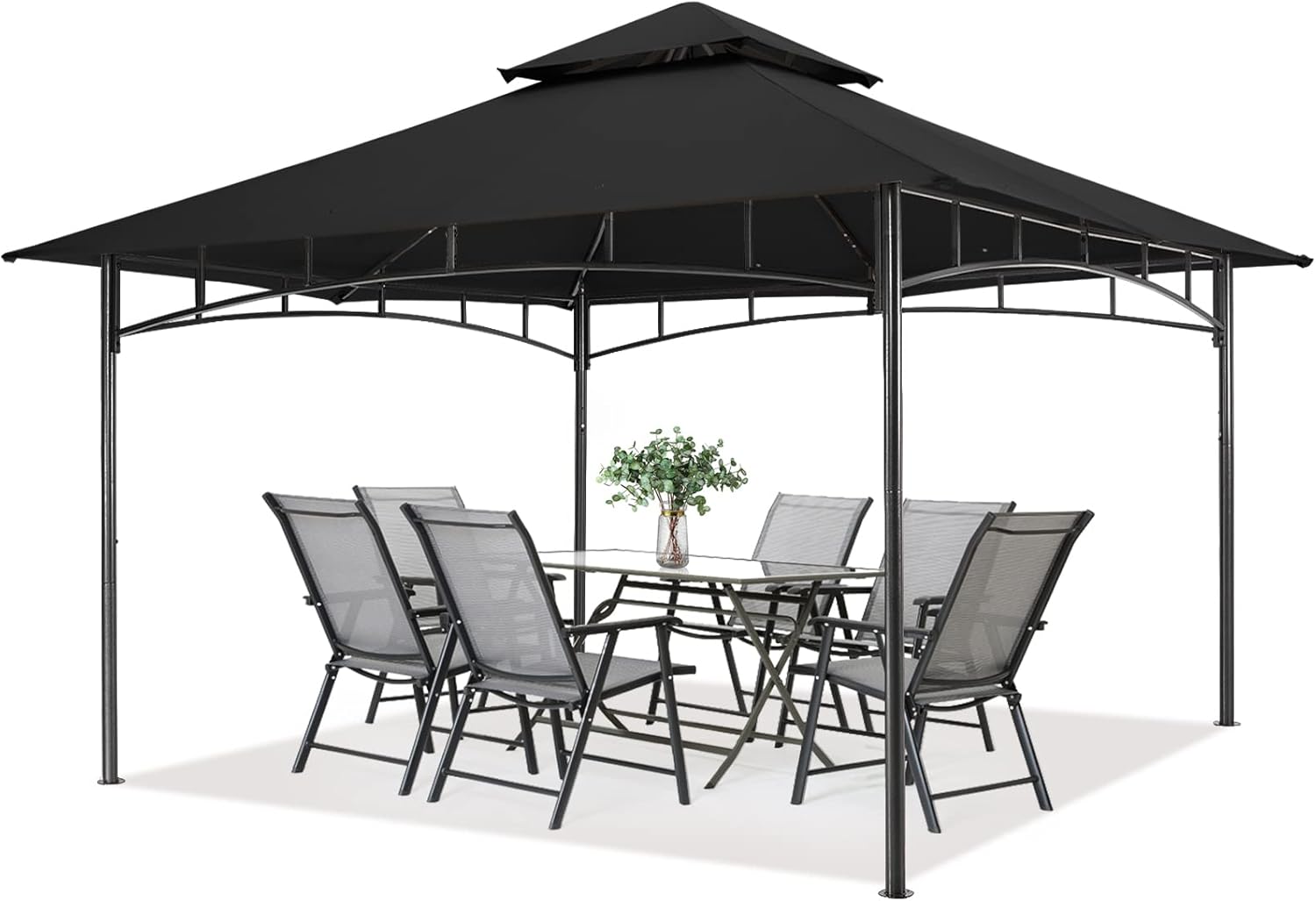 MASTERCANOPY Outdoor Garden Gazebo for Patios with Steel Frame