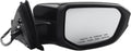 Right Passenger Side Door Mirror Compatible with Honda Civic 2016-2021
