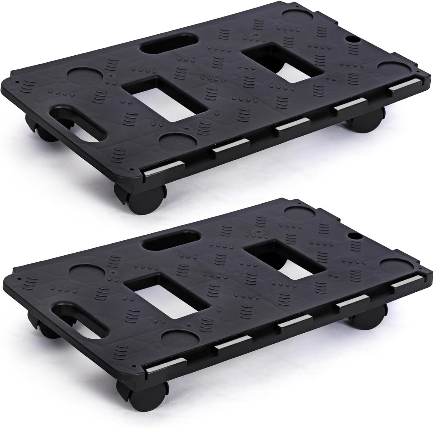 2 Pack Dolly Cart Multipurpose Furniture Mover with 5 Wheels