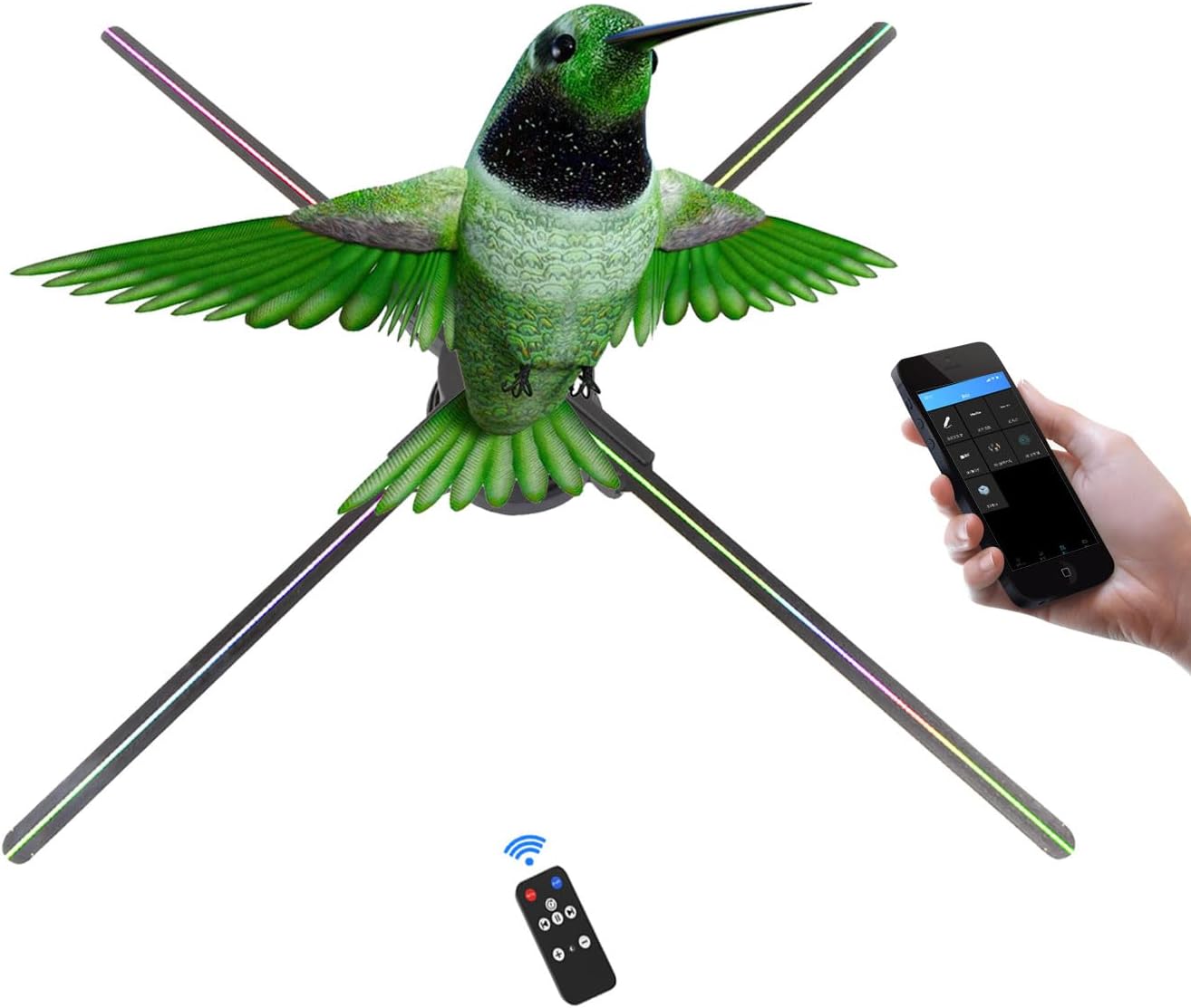 3D Hologram Fan: Stunning HD Resolution & Easy Control