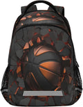 YoCosy Art Painting Basketball Crash Backpack for School