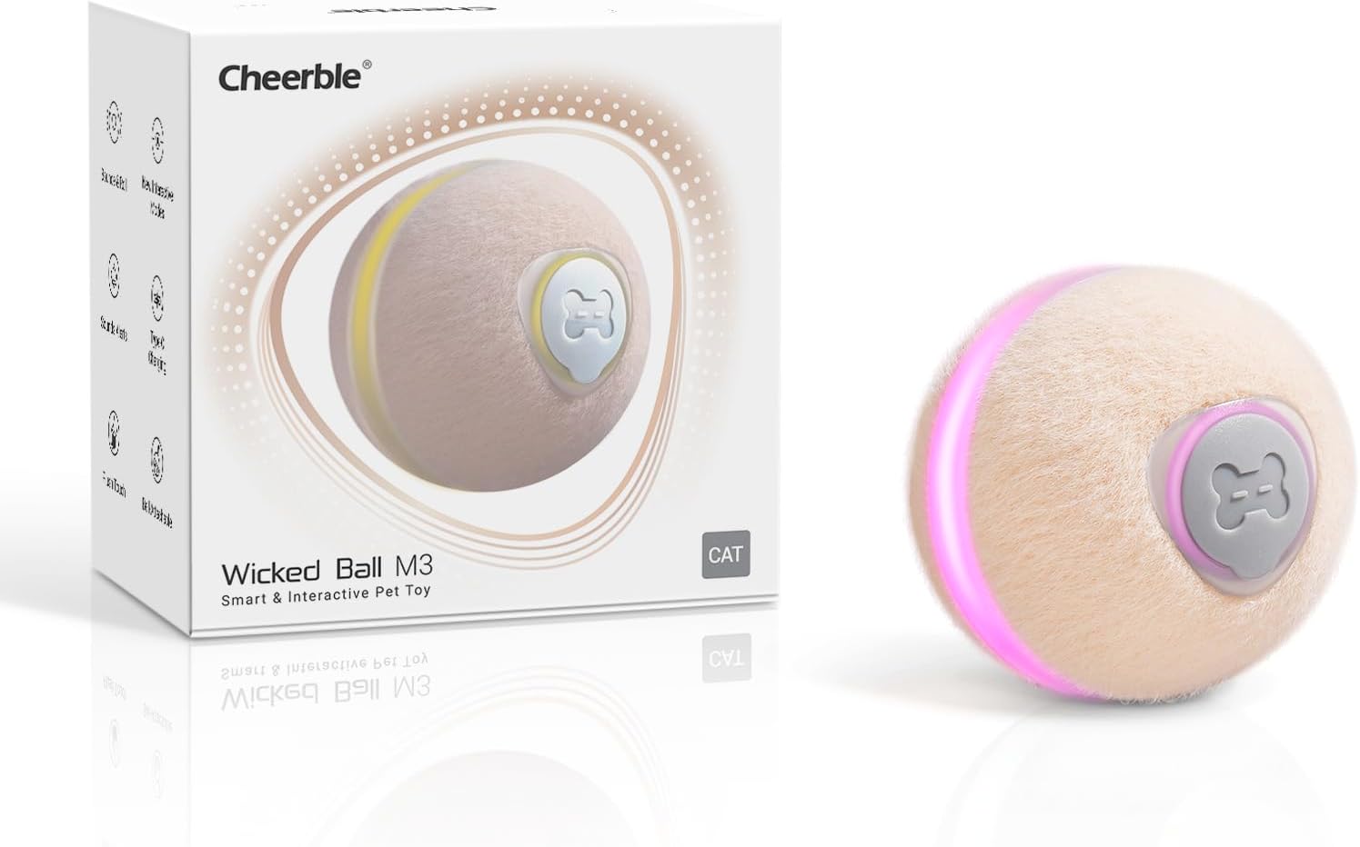 Interactive Smart Cat Ball Toy: Anti-Depression Fun 