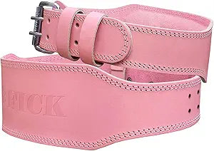 Jaffick Weight Lifting Belt for Ladies - 100% Leather Support