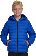 Spyder Boys Puffer Jacket - Packable Wind and Water Resistant Coat