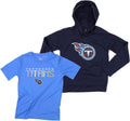 NFL Combo Set for Boys Featuring Performance Hoodie and T-Shirt