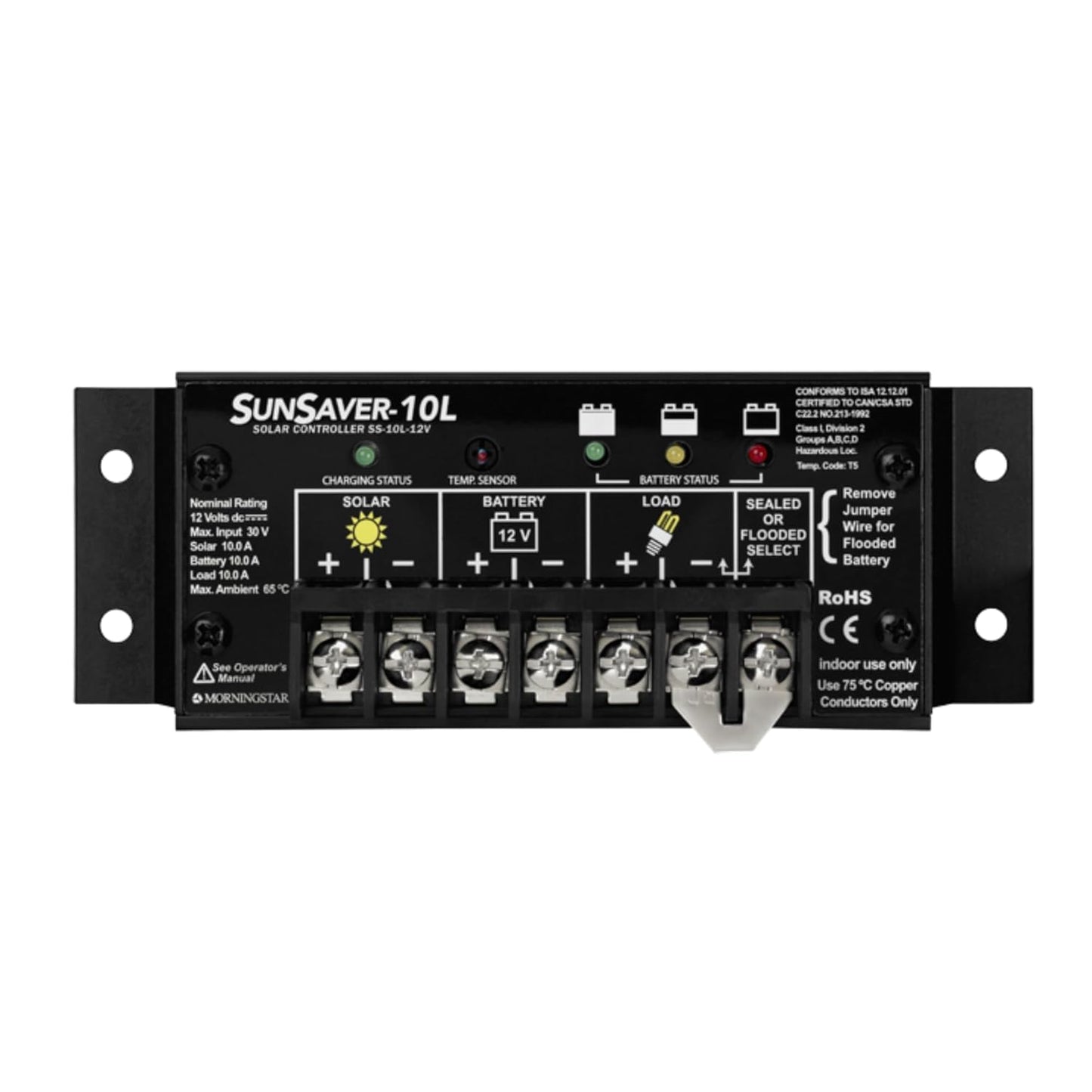 Morningstar SunSaver 10A PWM Solar Charge Controller Review