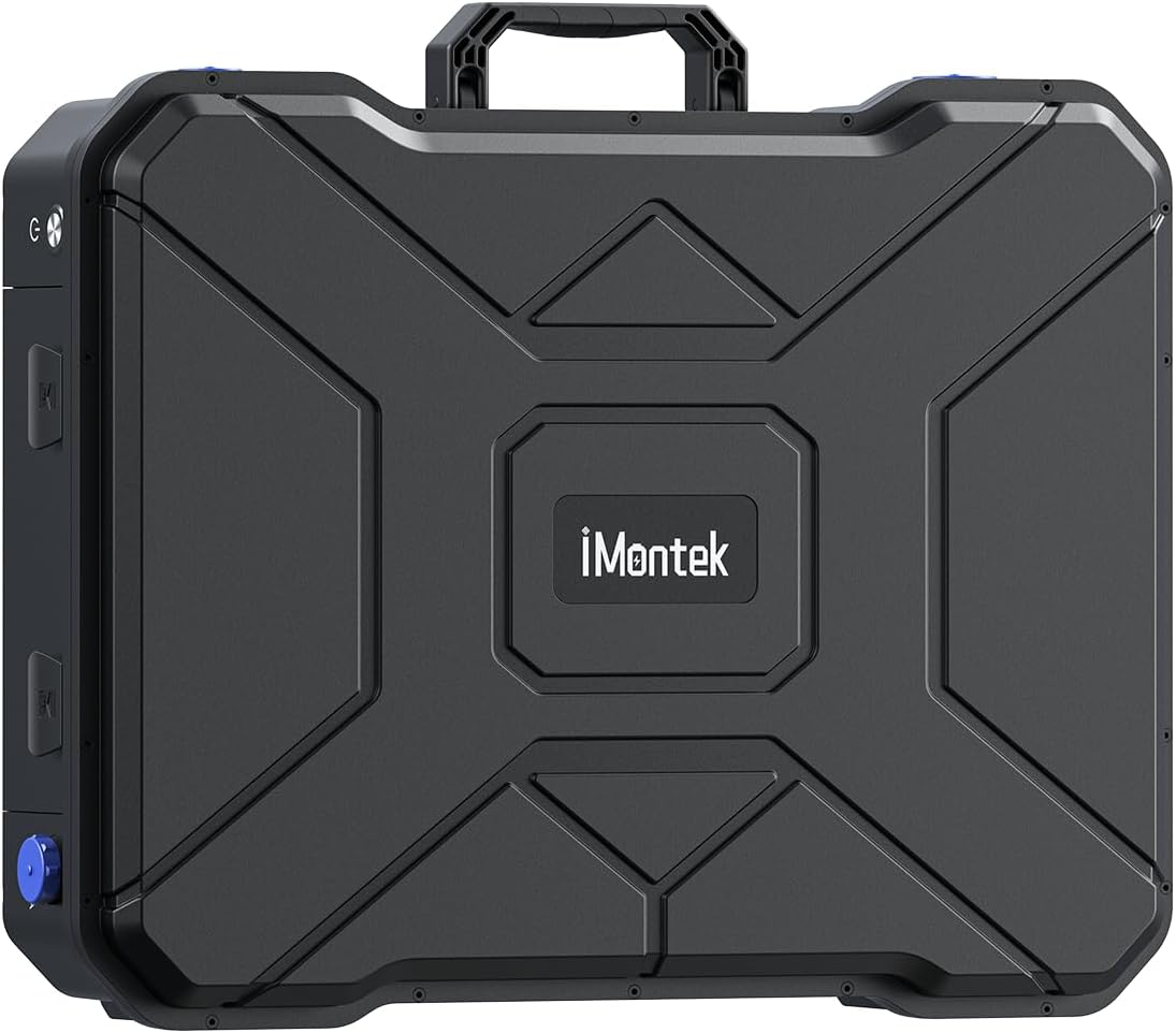 iMONTEK 2000W Solar Power Station: Quick Charge, Rugged Design