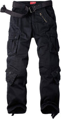 Women's Cargo Pants Cotton Military Camo with 8 Pockets - Practical
