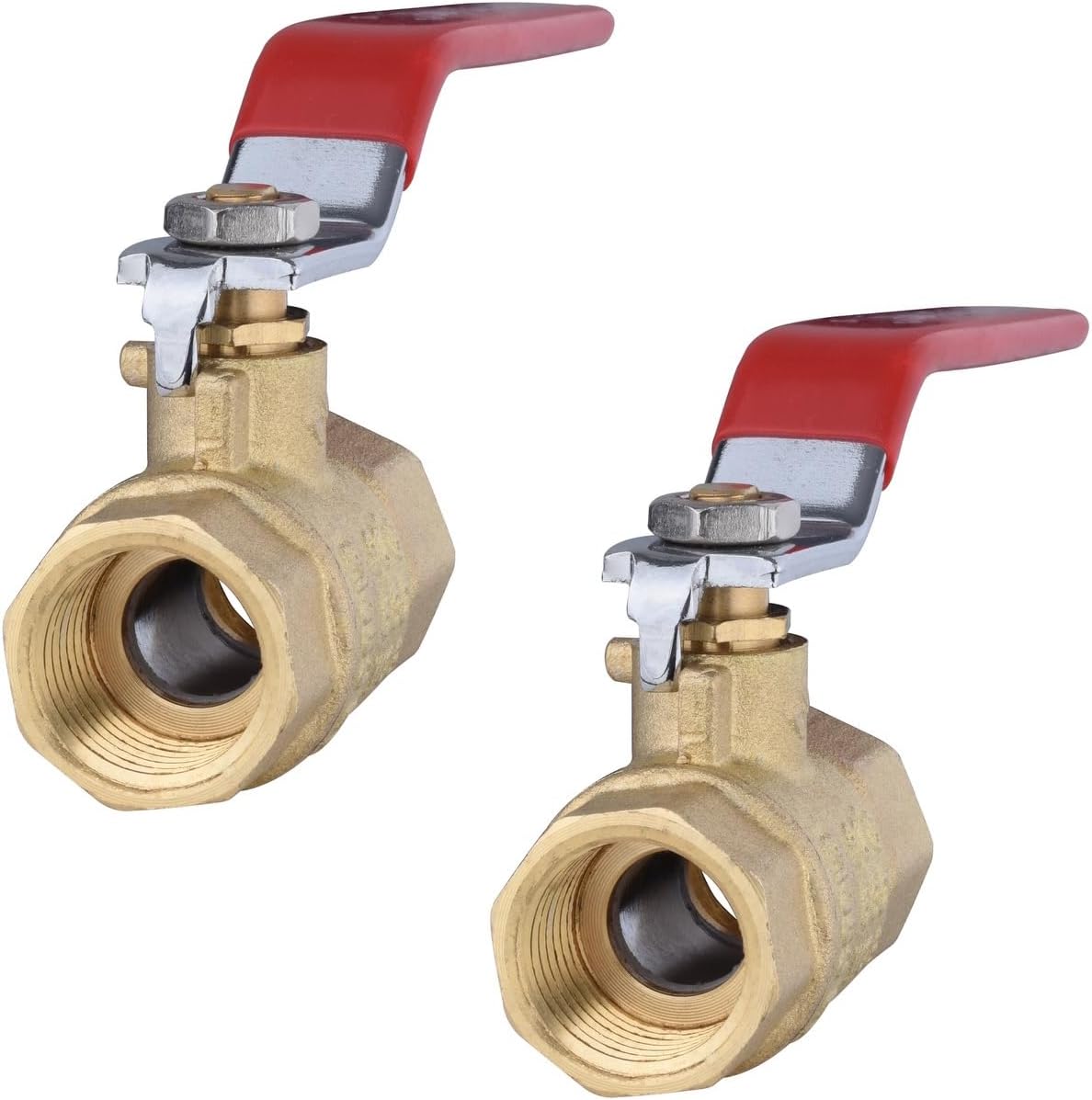 Heavy Duty Full Port Brass Ball Valve for Water, Oil, Gas Use
