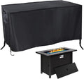 Fire Pit Cover Rectangular 45in x 23in x 25in - Waterproof Protection