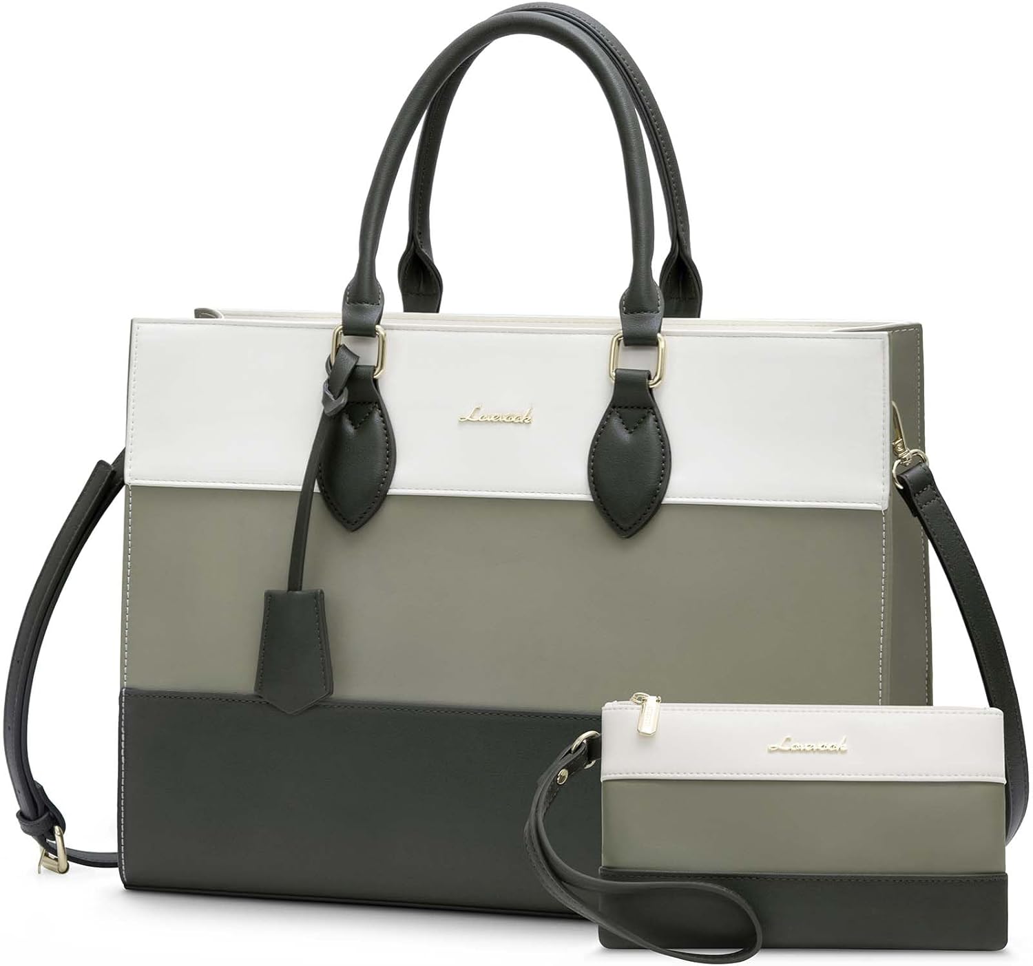 LOVEVOOK Laptop Tote Bag for Women: Stylish Work Briefcase