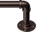 Zeerobee Curtain Rods 72 to 144 in Wrap Around Industrial Rod - Sturdy