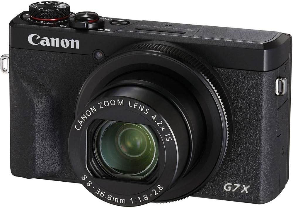 Canon PowerShot G7 X Mark III Digital Camera with 4K Video