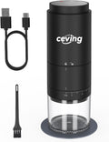 Travel-Friendly Coffee Grinder with 38 Settings
