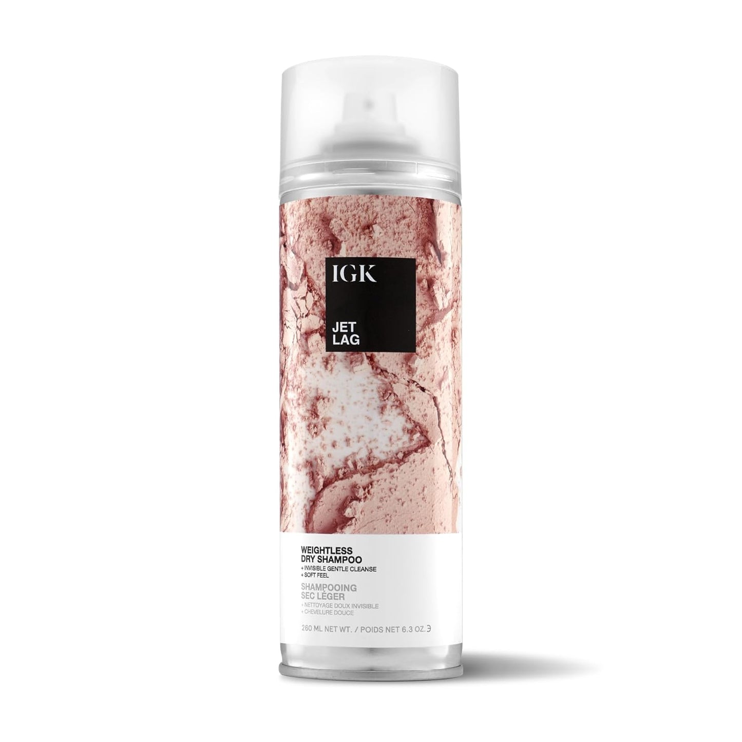 IGK JET LAG Invisible Dry Shampoo for Weightless Refresh Style
