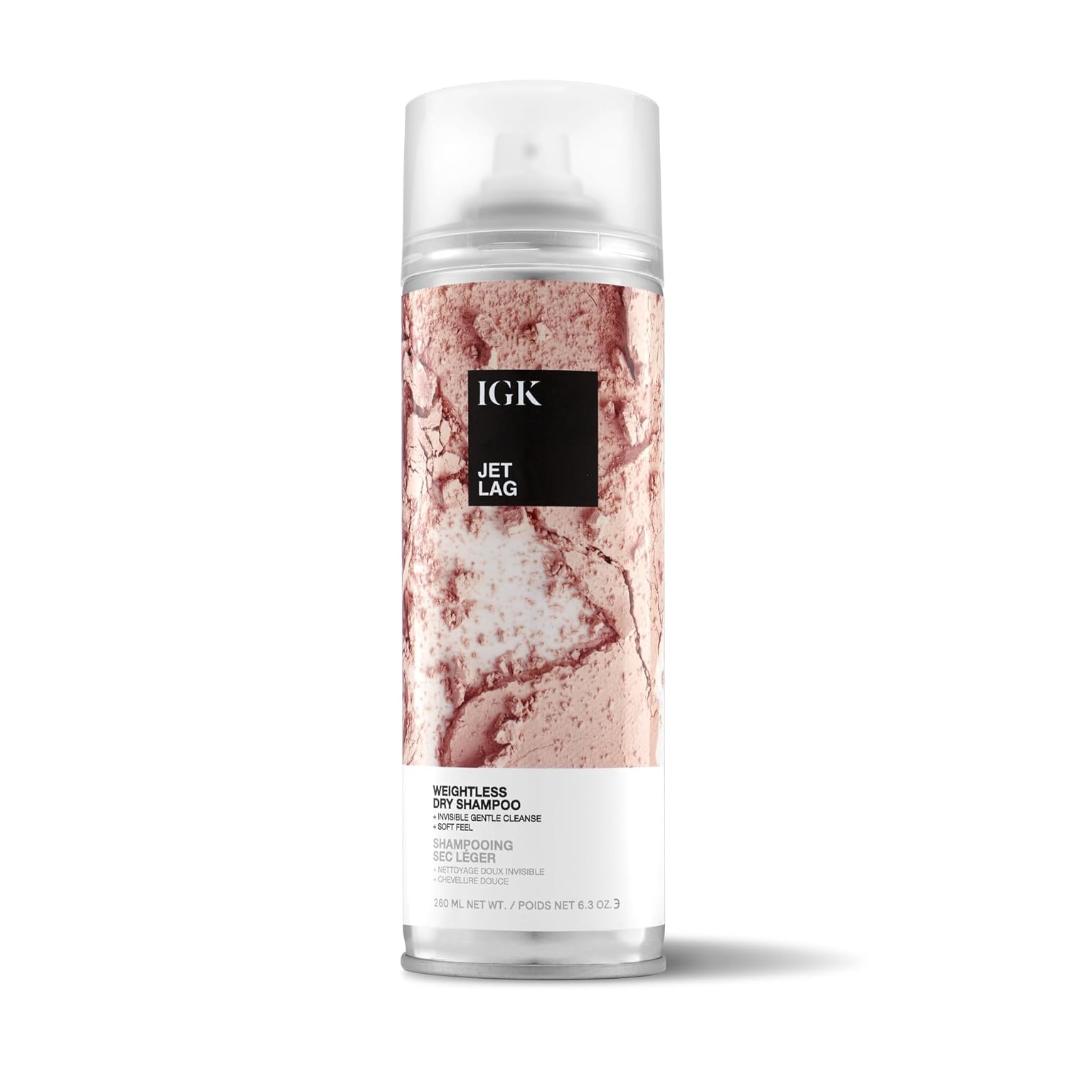 IGK JET LAG Invisible Dry Shampoo for Weightless Refresh Style