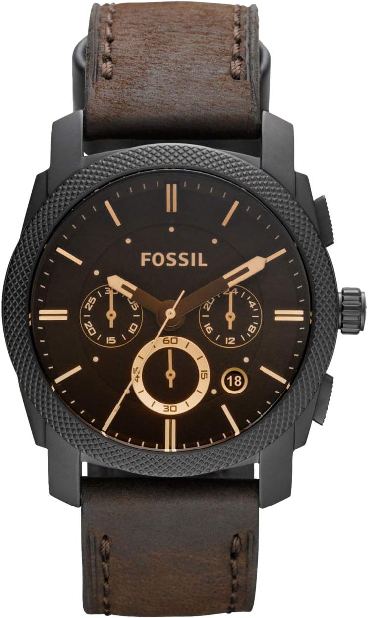 Fossil Men's Chronograph Watch - Stainless Steel Style
