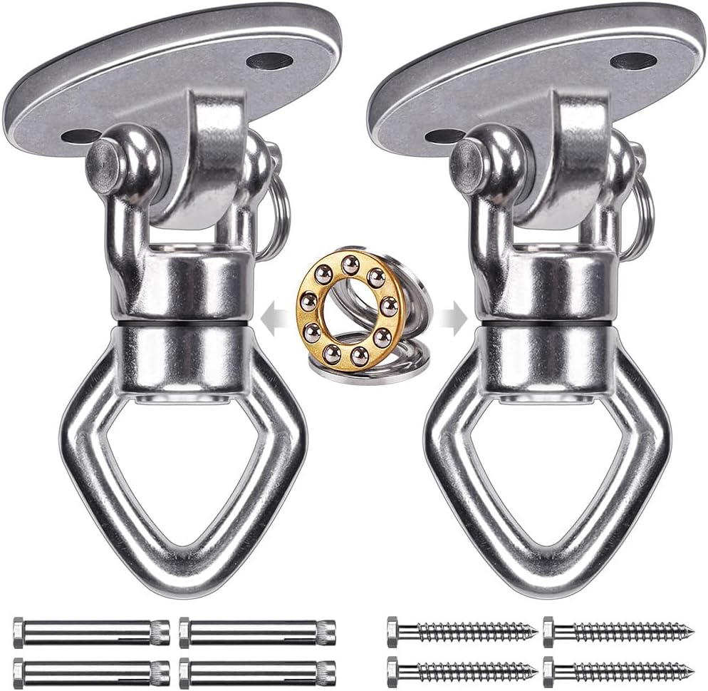 BeneLabel 2Pack Swing Hanger with Bearing Swivel for Swings