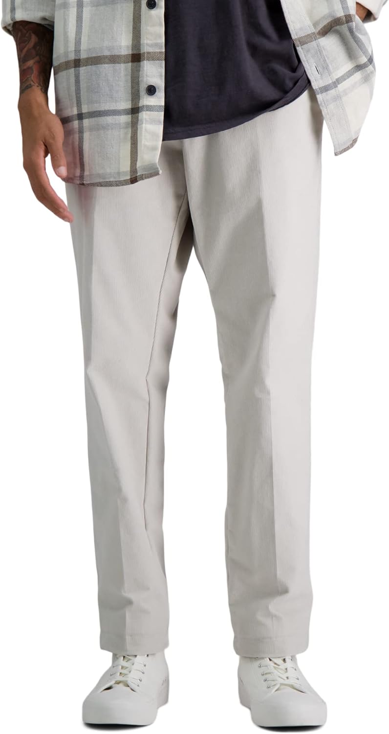 Haggar Men's Classic Fit Stretch Corduroy Pant for Comfort
