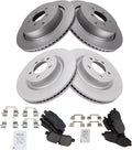 Front and Rear Brake Pad & Rotor Kit for Land Rover LR3 Range Rover