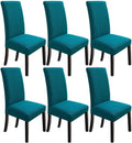 Dining Chair Covers Parsons Slipcovers Teal - Stretch, Washable Fit