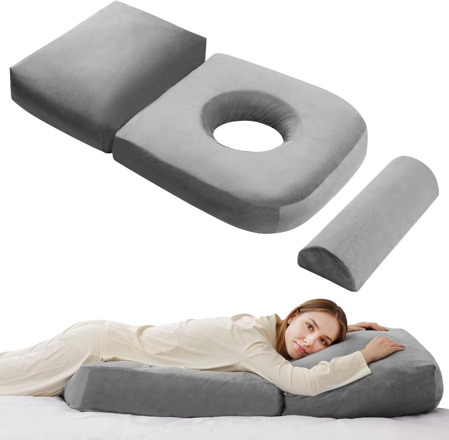 Pregnancy Pillows for Sleeping - Full Body Support for Moms