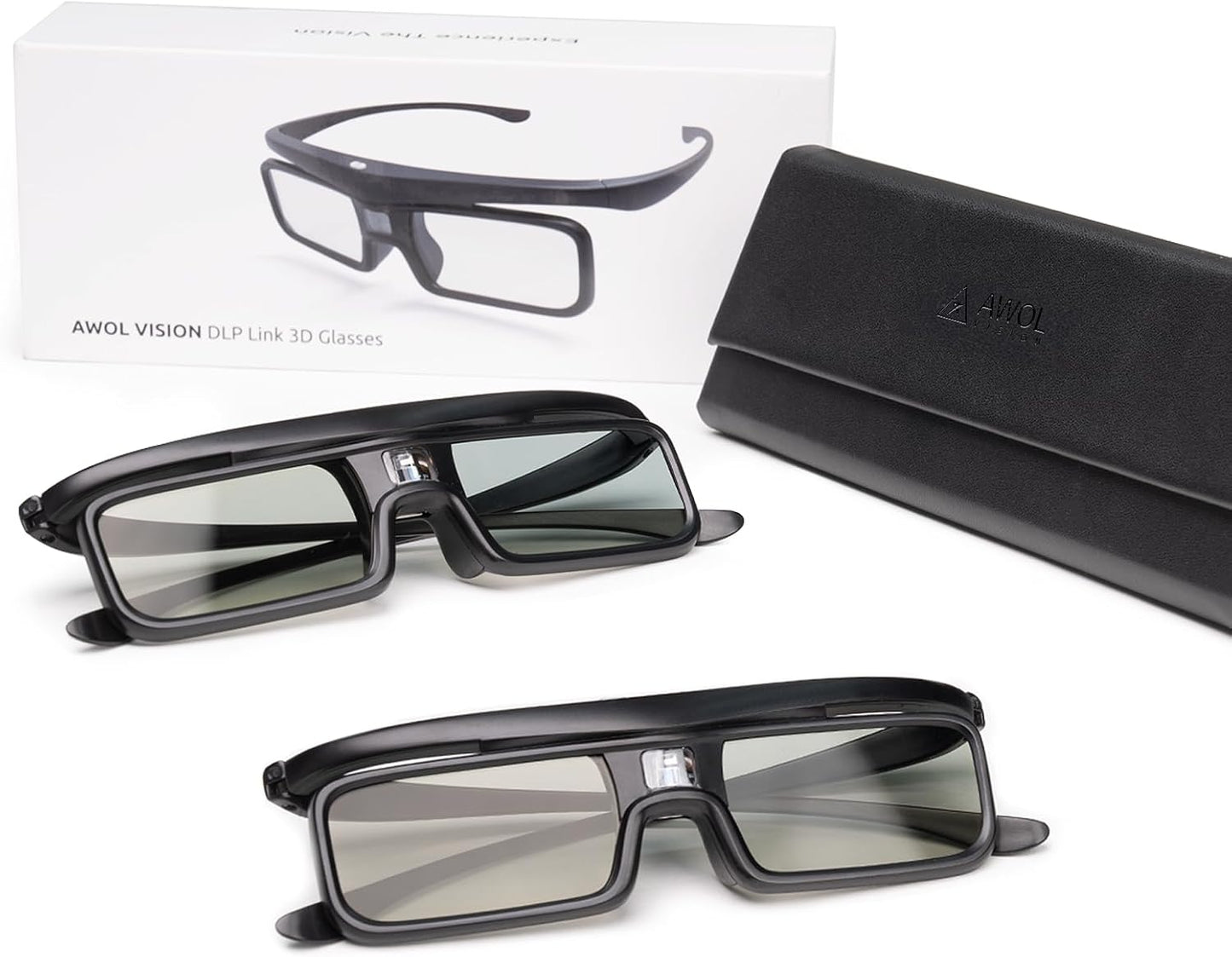 AWOL VISION DLP Link 3D Glasses for Ultimate Home Theater Experience