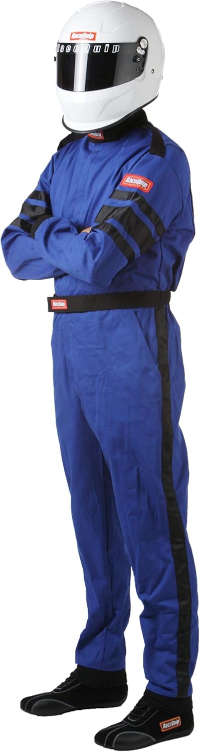 RaceQuip Racing Driver Fire Suit One Piece SFI 3.2A/1 Blue 3X-Large
