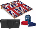 Regulation Cornhole Boards Flag Set - Durable 4x2 Game for Tailgates