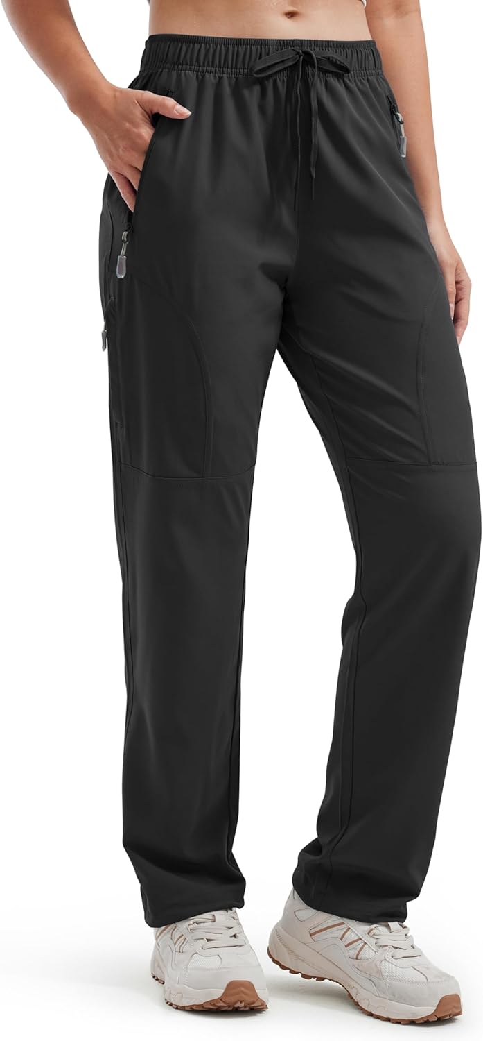 Libin Women's Hiking Pants Lightweight Quick Dry Cargo Pants