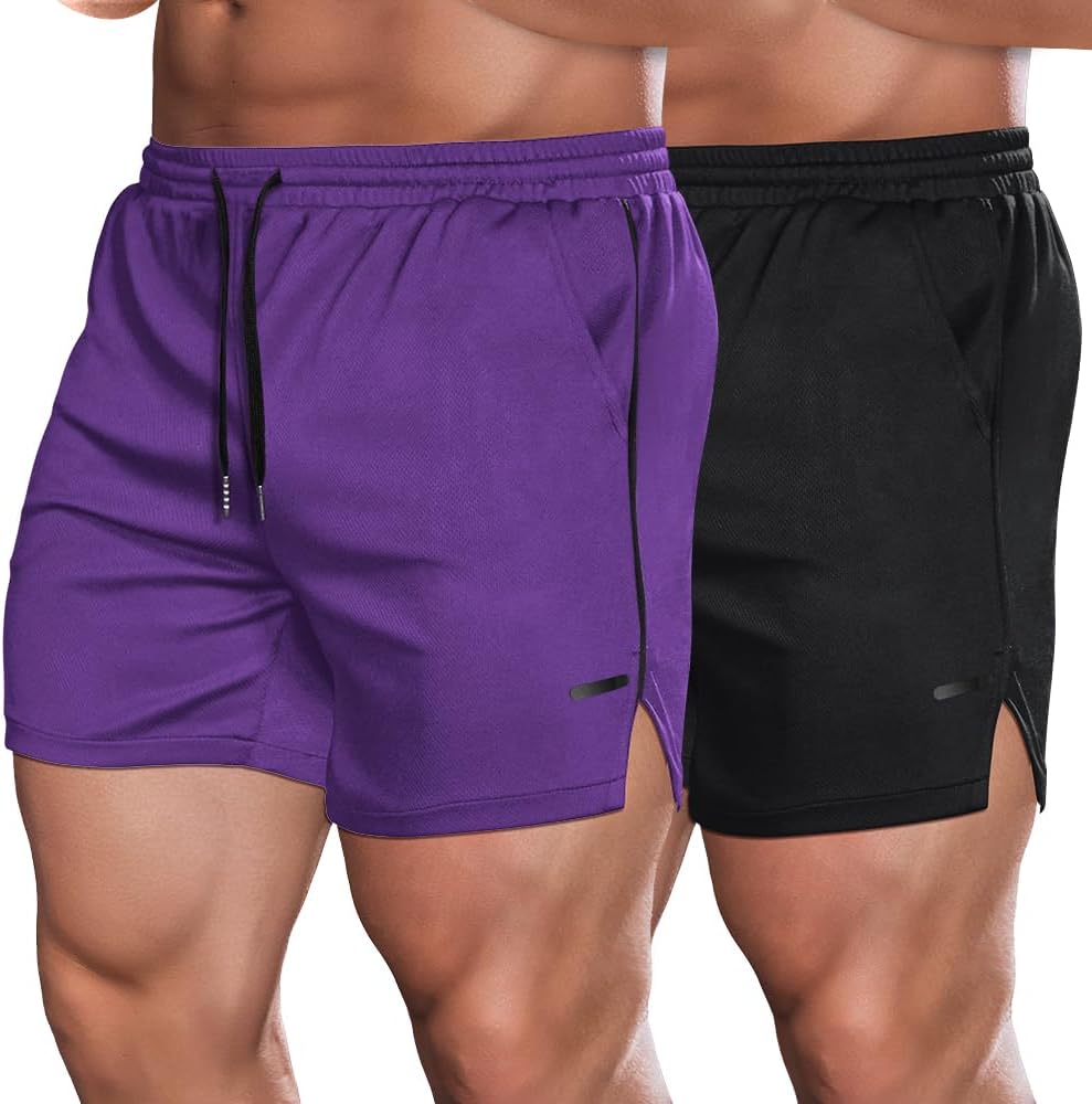 COOFANDY Men's 5 Inch Gym Workout Shorts for Ultimate Comfort