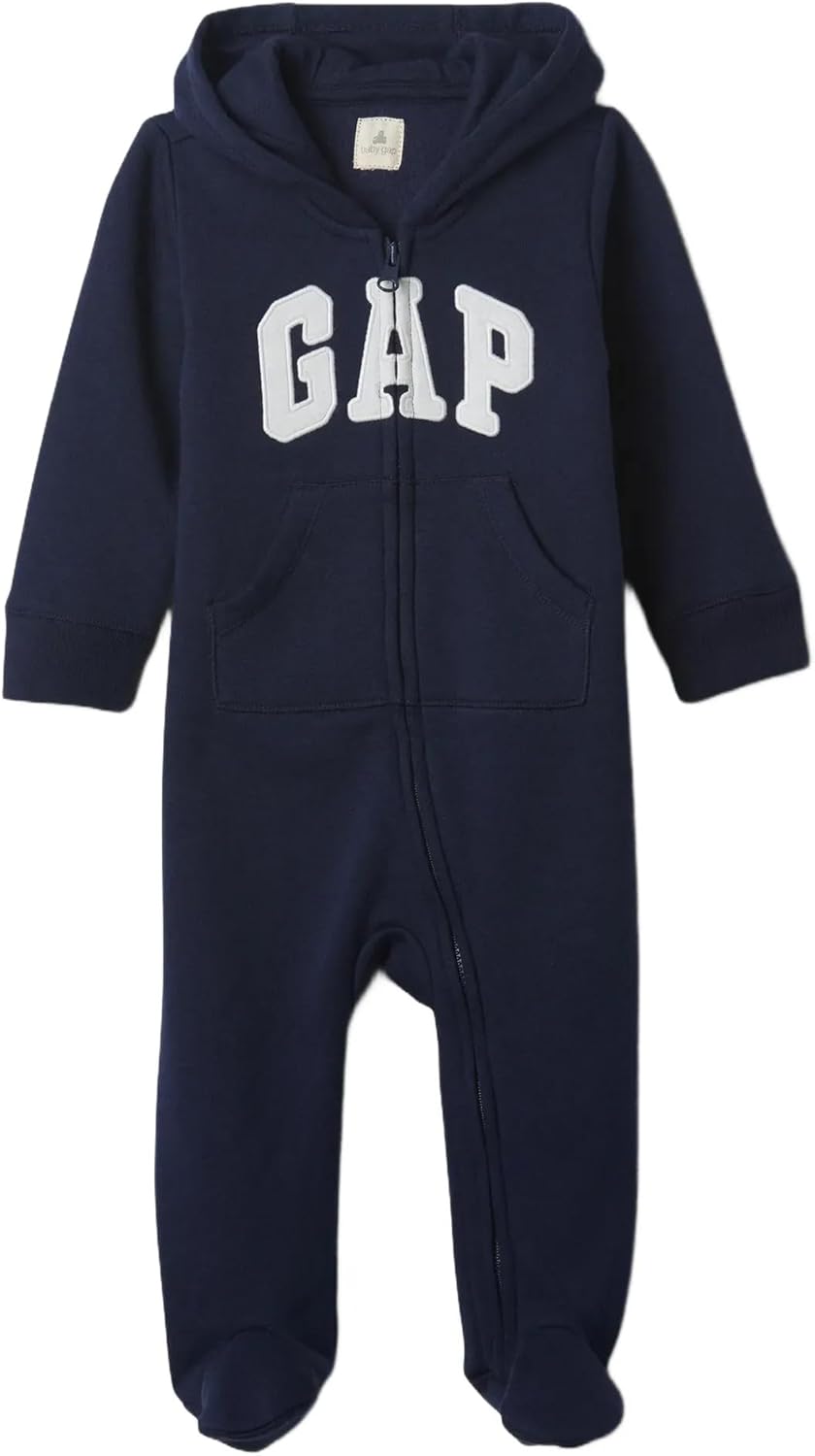 GAP Logo Bear Navy One Piece - Cozy Unisex Infant Outfit