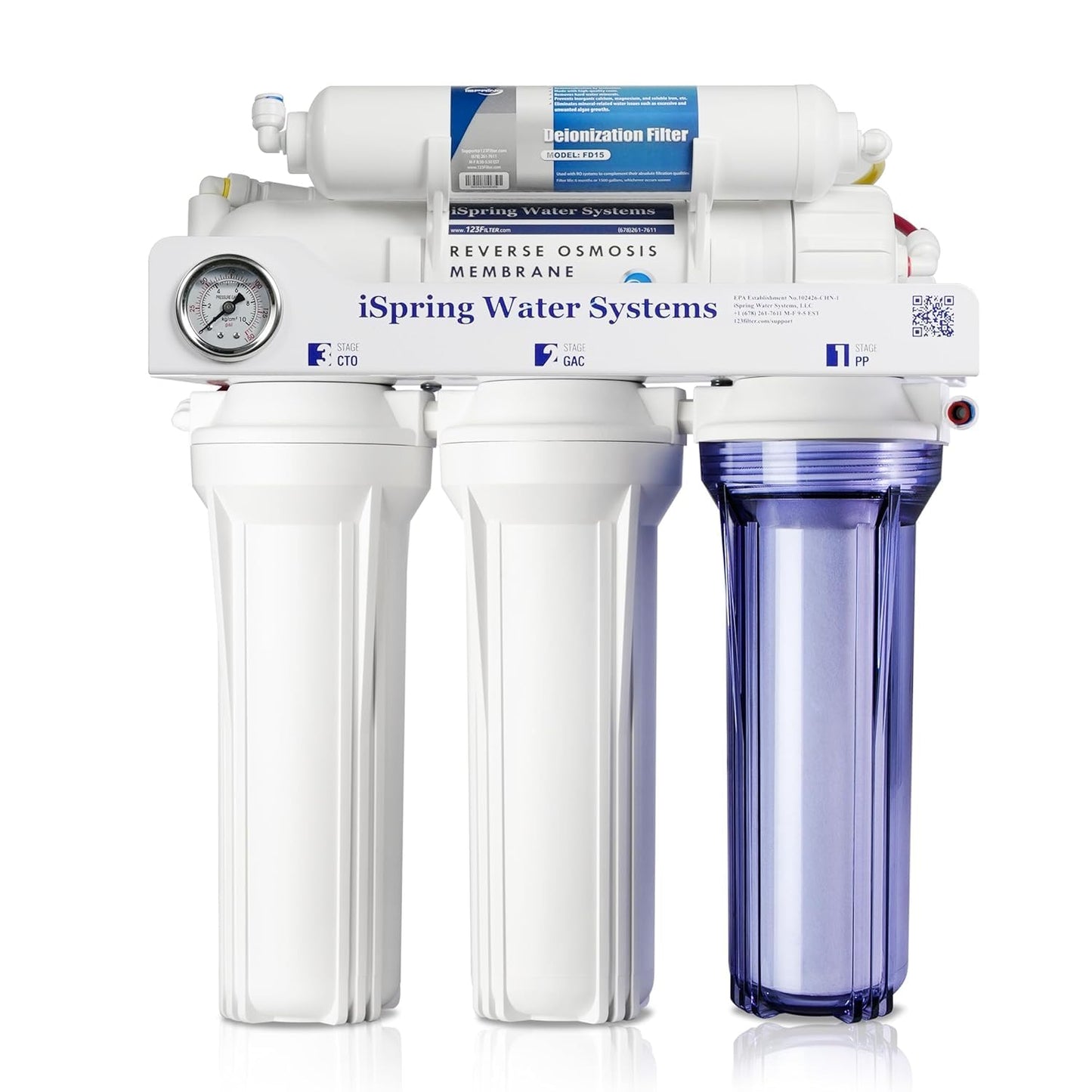 iSpring RCC1D Tankless RO/DI System for Clean Water Needs
