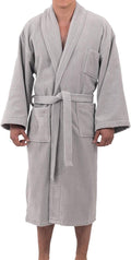 Alpine Swiss Pure Cotton Mens Terry Cloth Bathrobe for Comfort