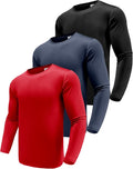 Men's Performance Long Sleeve T-Shirts UPF 50+ - Moisture Wicking