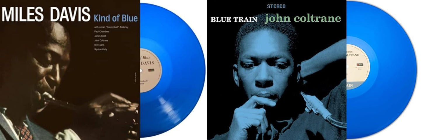 Kind Of Blue and Blue Train Vinyls Collection for Jazz Lovers